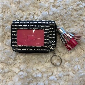 Tassel wallet with key chain